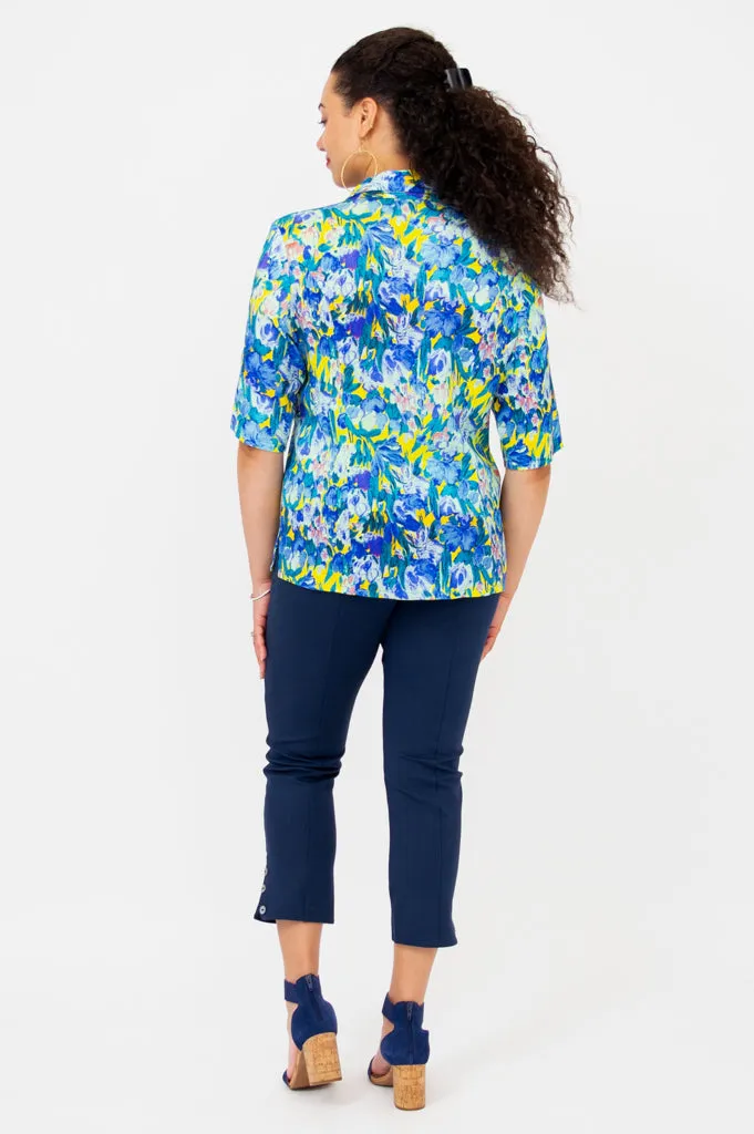 Lorine Blouse, Princeton, Linen Bamboo sold by Blue Sky product image thumbnail 3