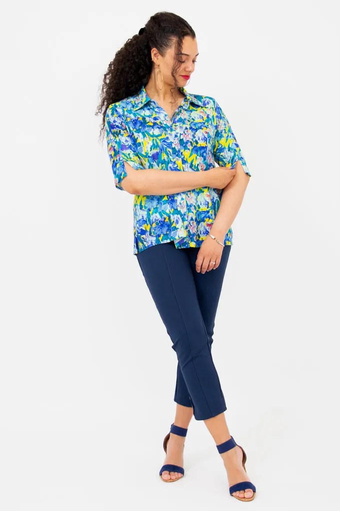 Lorine Blouse, Princeton, Linen Bamboo sold by Blue Sky product image thumbnail 4