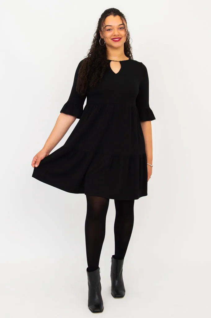 Bernadette Dress, Black, Bamboo sold by Blue Sky product image thumbnail 3