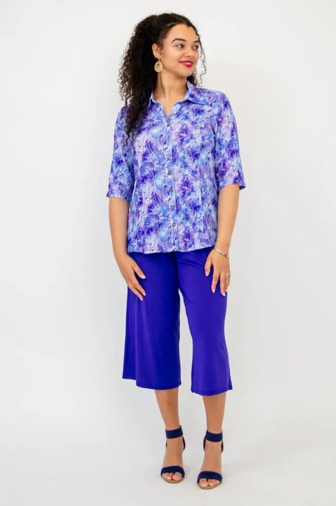 Lorine Blouse, Dotty, Linen Bamboo sold by Blue Sky product image thumbnail 2
