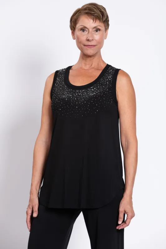 Jazz Tank, Black Diamond, Bamboo sold by Blue Sky