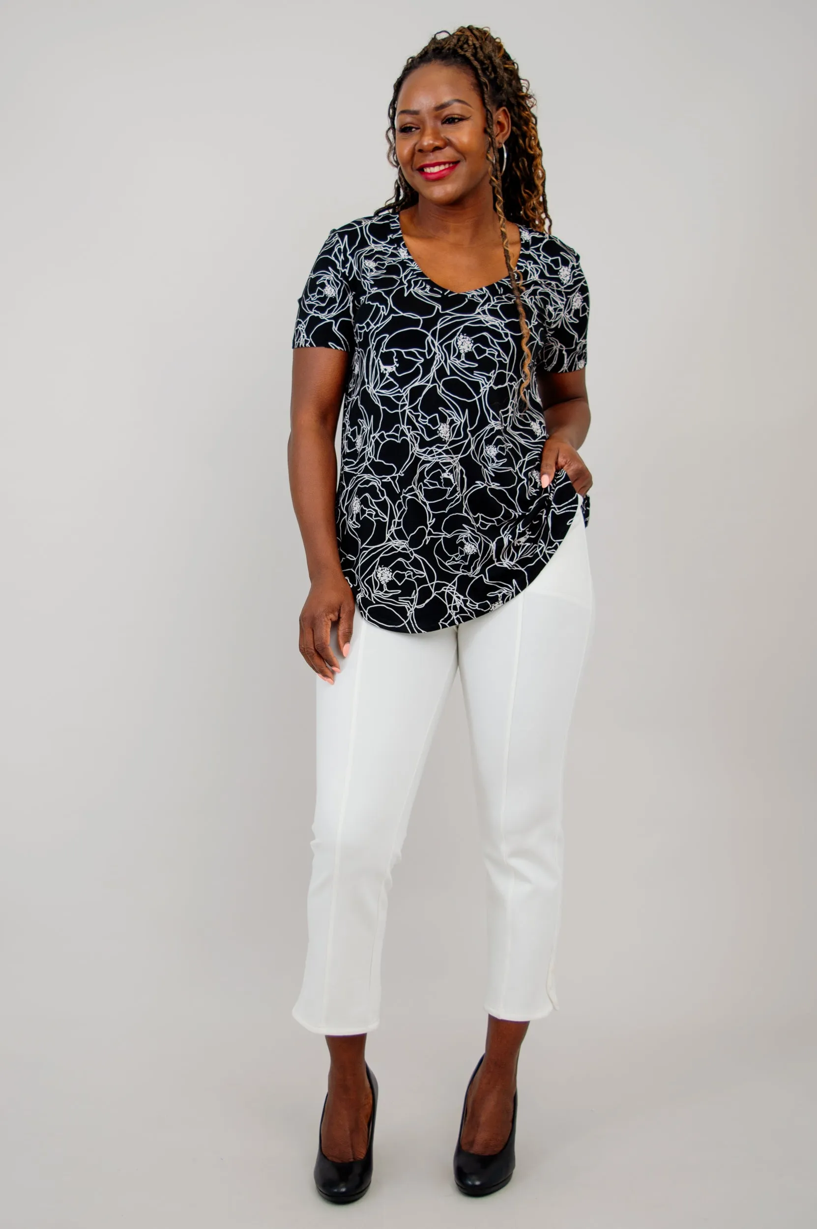 Jackie S/S Top, Stanley, Bamboo- Final Sale sold by Blue Sky product image thumbnail 5