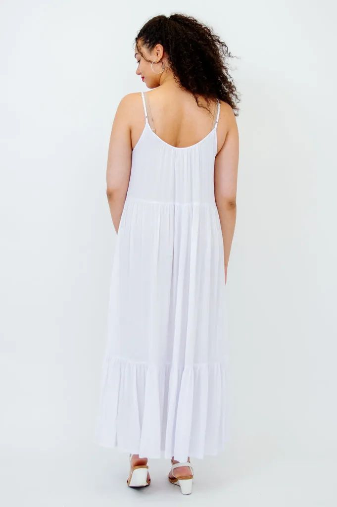 Boha Dress, White sold by Blue Sky product image thumbnail 4