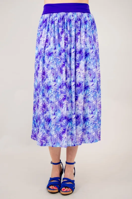 Blythe Skirt, Dotty, Linen Bamboo sold by Blue Sky