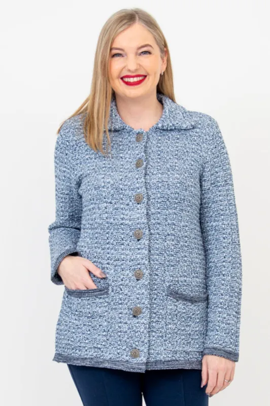 Chanel Cardigan, Merali, Cotton sold by Blue Sky
