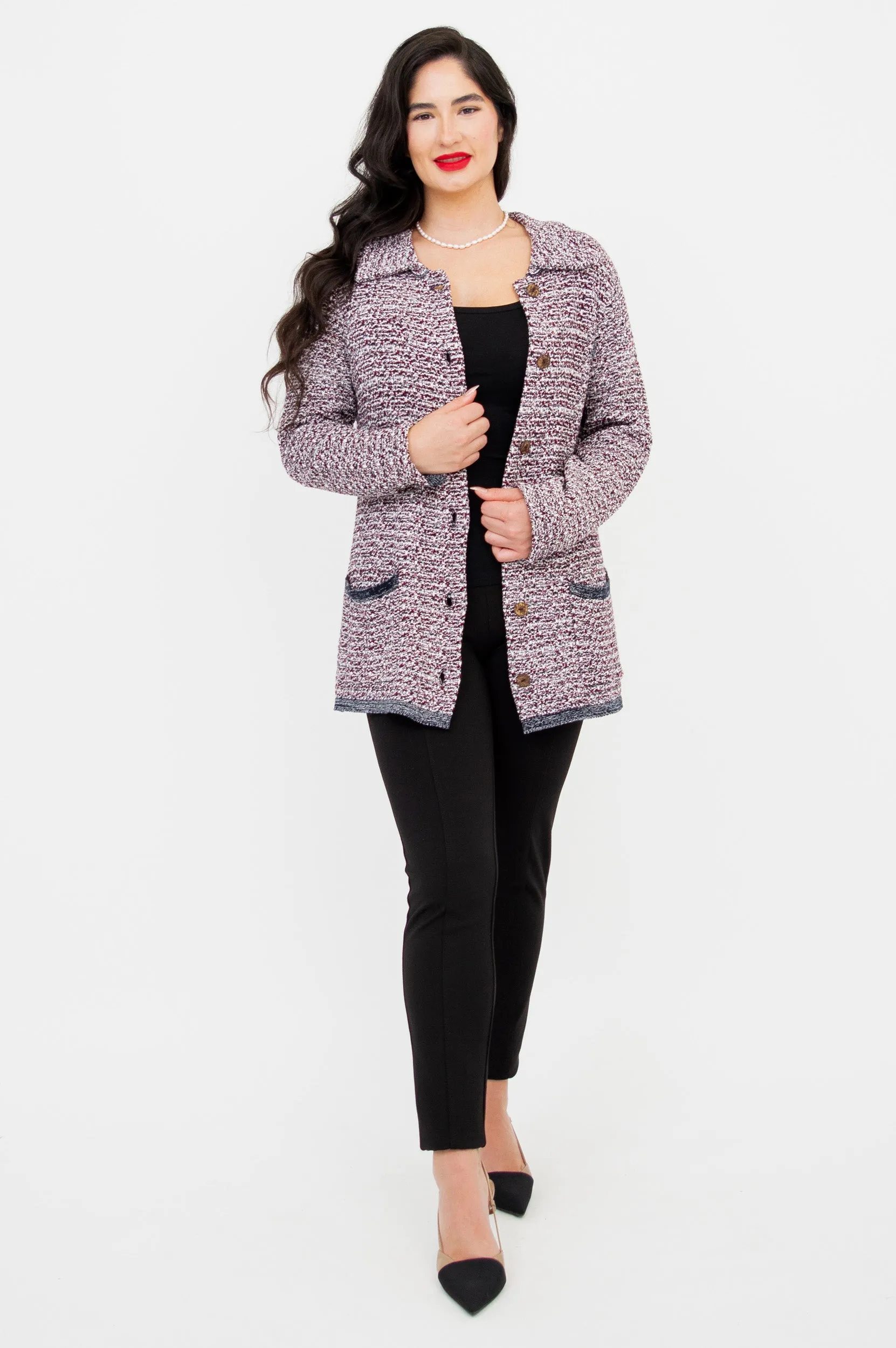 Chanel Cardigan, Gemstone, Cotton sold by Blue Sky product image thumbnail 2