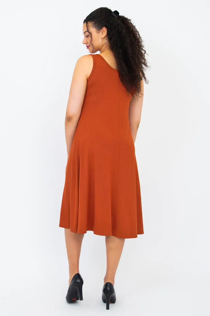 Becca Dress, Copper, Bamboo - Final Sale sold by Blue Sky product image thumbnail 4
