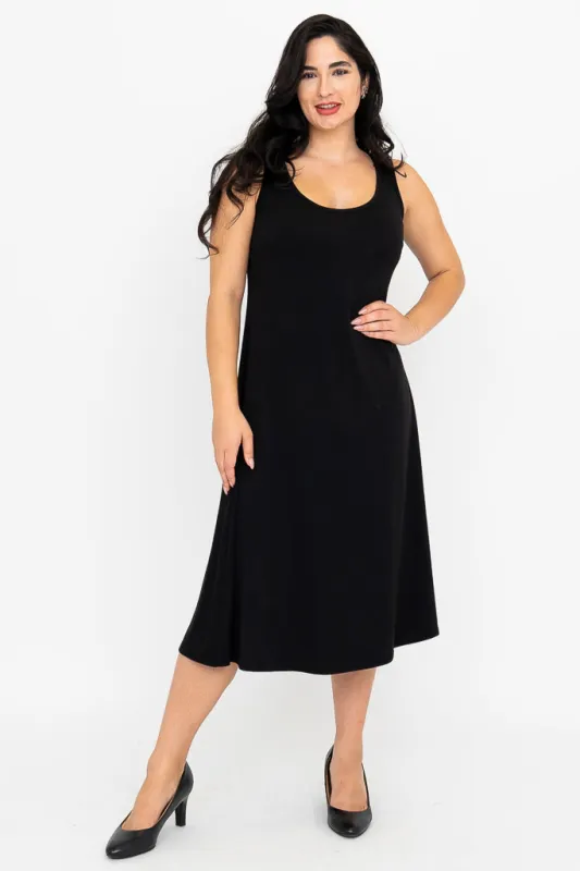 Becca Dress, Black, Bamboo sold by Blue Sky