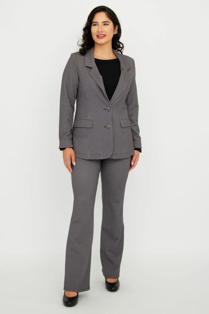 Kacey Blazer, Houndstooth, Modal - Final Sale sold by Blue Sky product image thumbnail 2