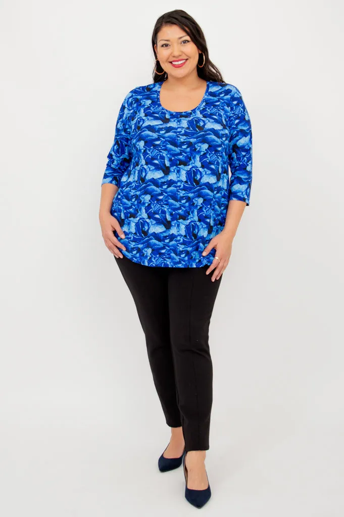 Jazz 3/4 Top, Blue Rose, Bamboo sold by Blue Sky product image thumbnail 2