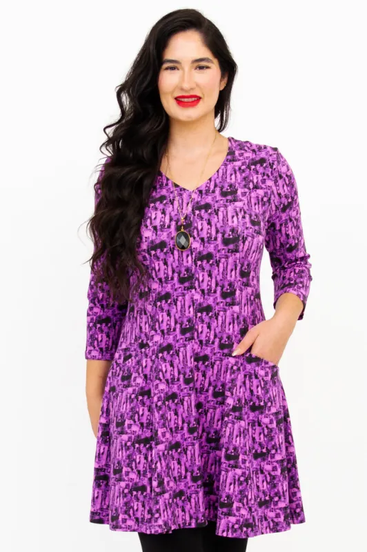 Wilma Tunic, Stoneflower, Bamboo sold by Blue Sky