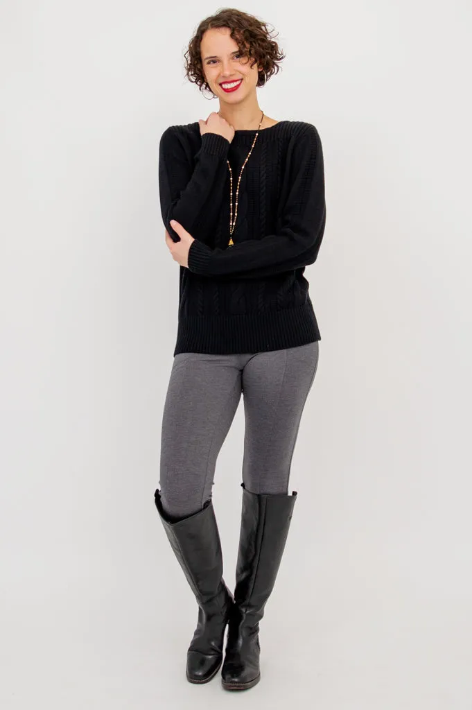 Cora Sweater, Black, Cotton - Final sale sold by Blue Sky product image thumbnail 4
