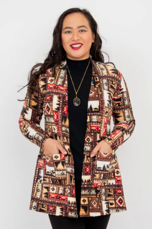 Pauline Jacket, Arizona, Bamboo sold by Blue Sky