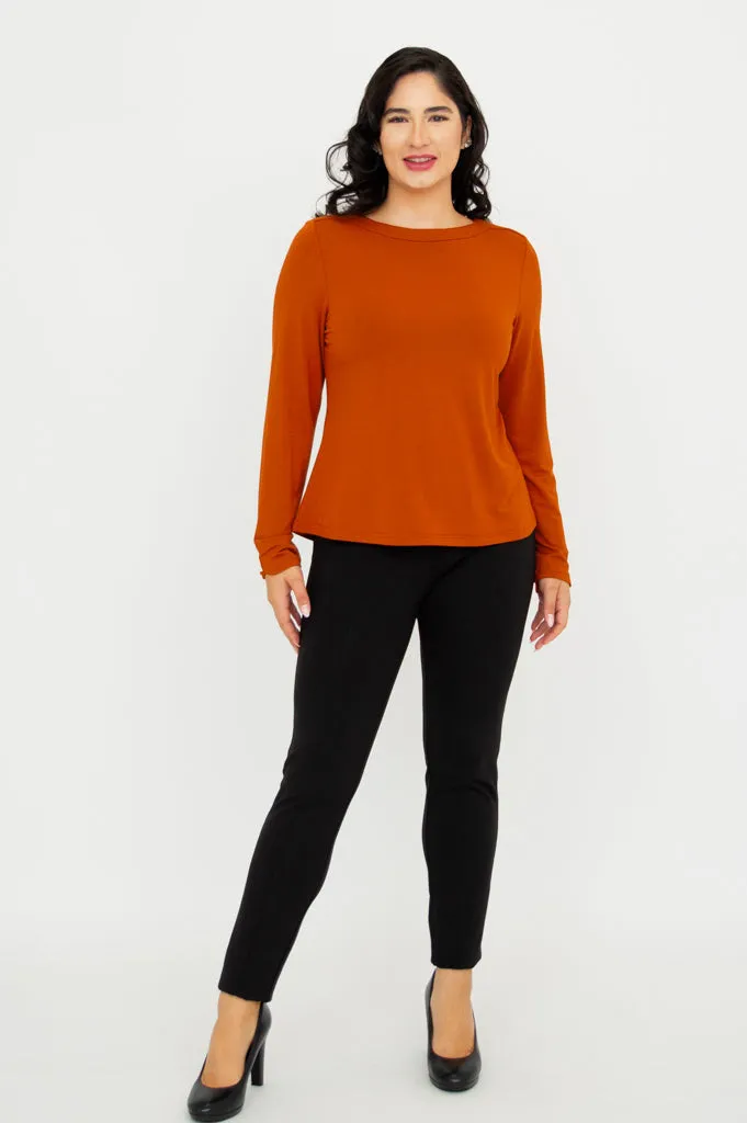 Mona Top, Copper, Bamboo - Final Sale sold by Blue Sky product image thumbnail 2