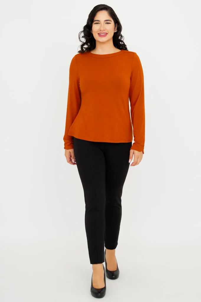 Mona Top, Copper, Bamboo - Final Sale sold by Blue Sky product image thumbnail 3