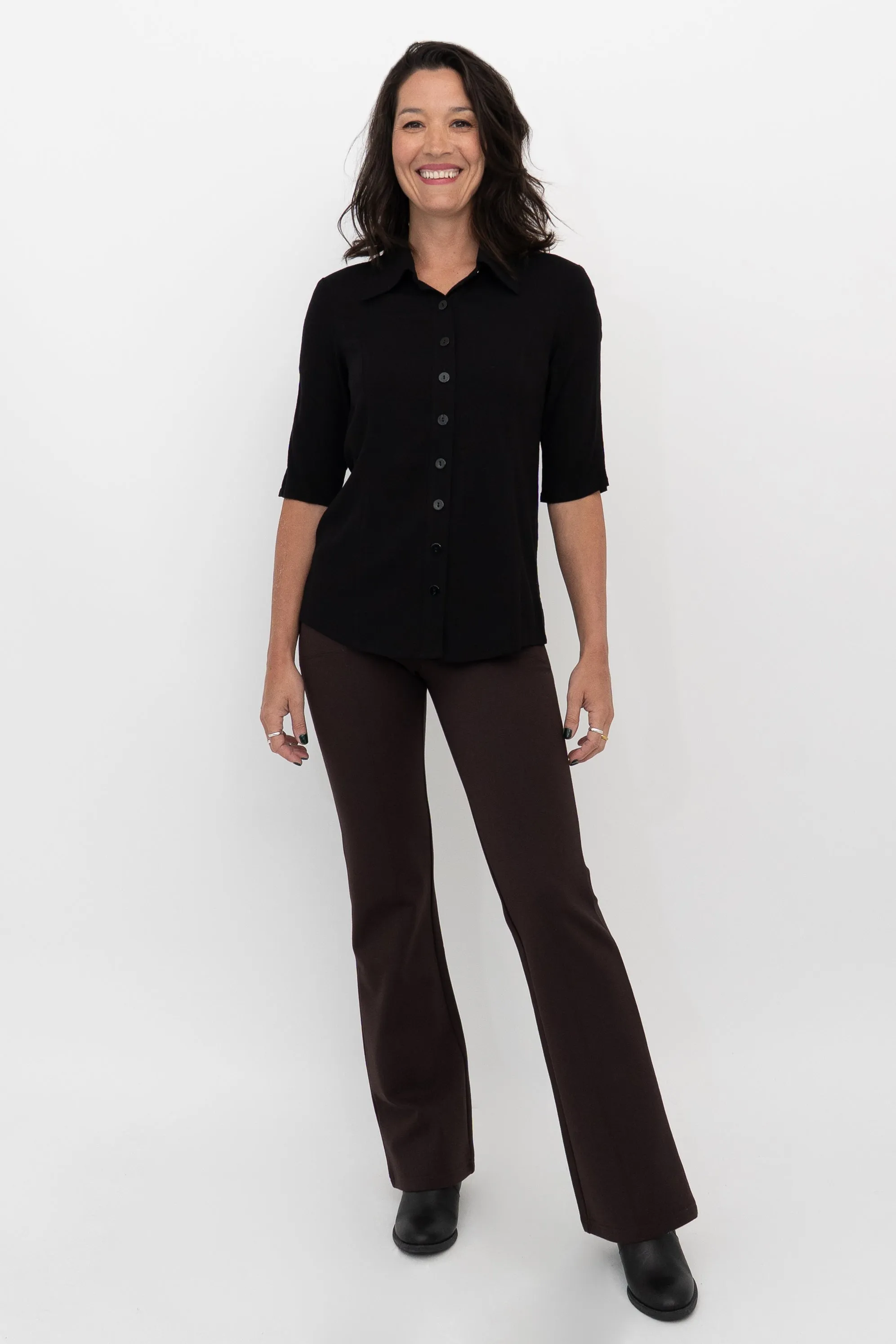 Daya Pant, Coffee, Modal sold by Blue Sky product image thumbnail 5