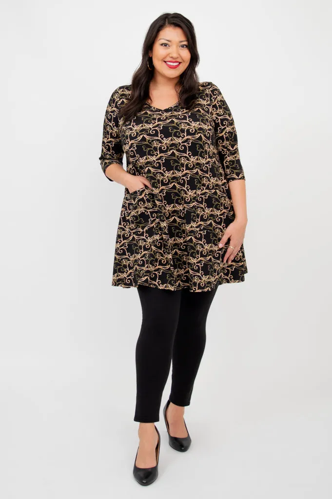 Veronica Tunic, Bijou, Bamboo sold by Blue Sky product image thumbnail 2