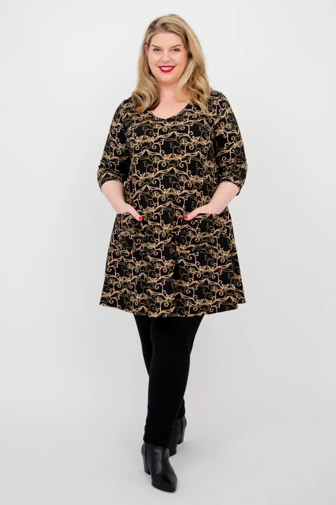 Veronica Tunic, Bijou, Bamboo sold by Blue Sky product image thumbnail 3