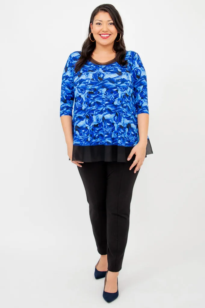Flora Top, Blue Rose, Bamboo sold by Blue Sky product image thumbnail 2