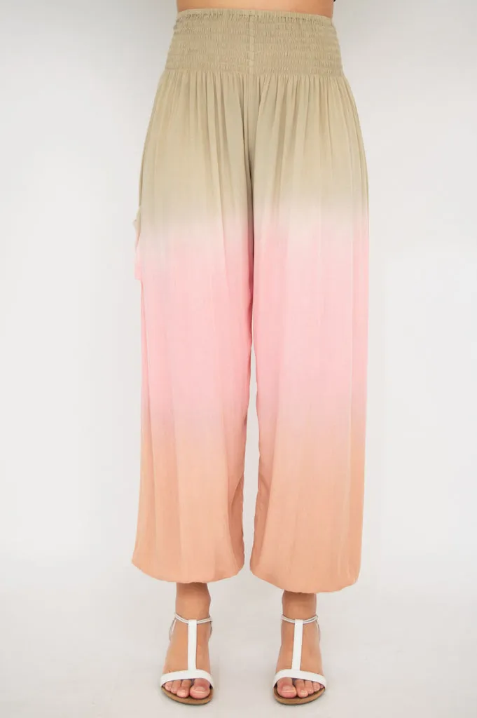 Embra Pant, Tan Dip-Dye sold by Blue Sky product image thumbnail 4