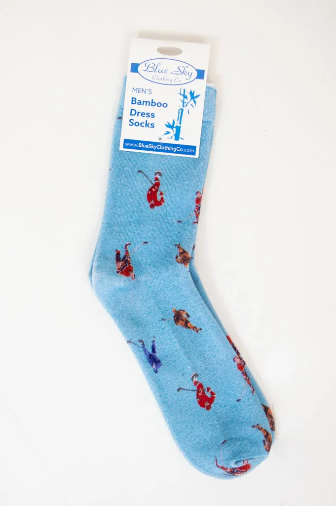 Men's Bamboo Dress Socks, Assorted Prints sold by Blue Sky product image thumbnail 4