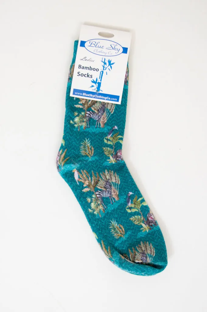 Ladies Bamboo Dress Socks, Assorted Prints sold by Blue Sky product image thumbnail 5