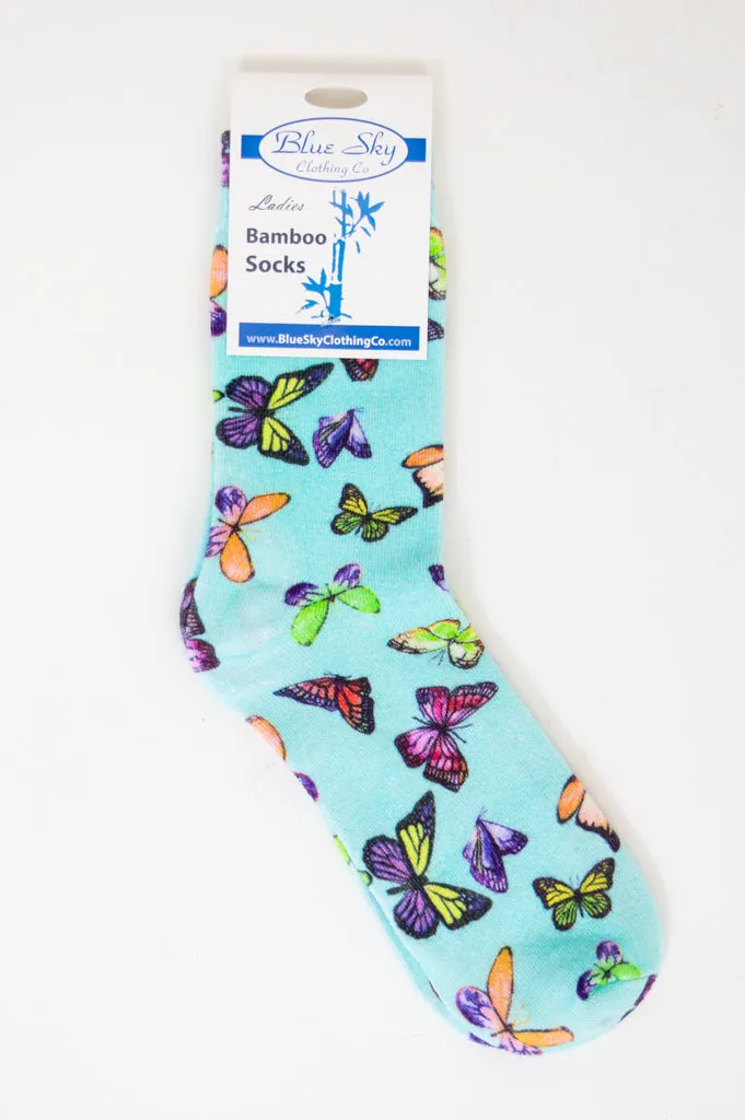 Ladies Bamboo Dress Socks, Assorted Prints sold by Blue Sky product image thumbnail 3
