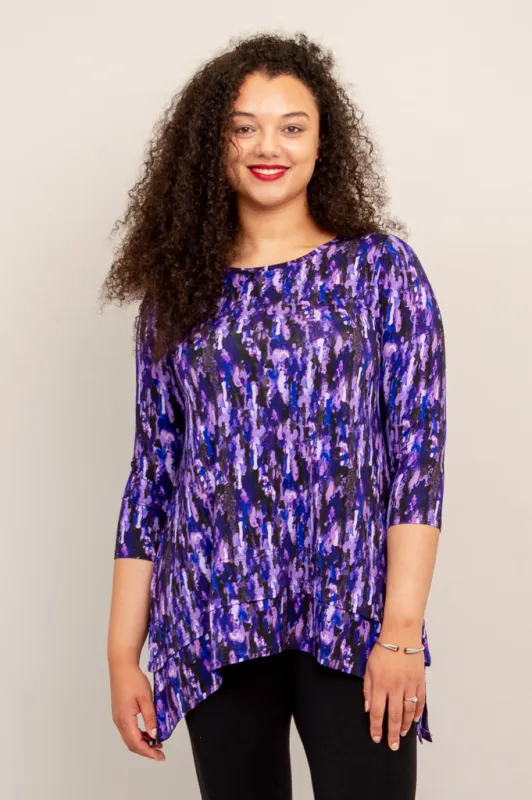 Kindness Tunic, Plum Rain, Bamboo - Final Sale sold by Blue Sky