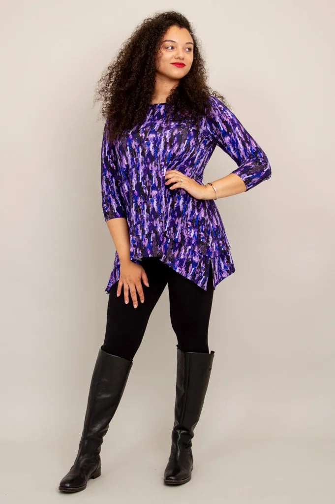 Kindness Tunic, Plum Rain, Bamboo - Final Sale sold by Blue Sky product image thumbnail 2