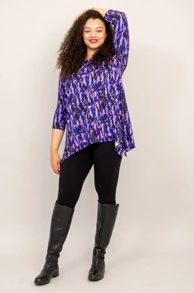 Kindness Tunic, Plum Rain, Bamboo - Final Sale sold by Blue Sky product image thumbnail 3