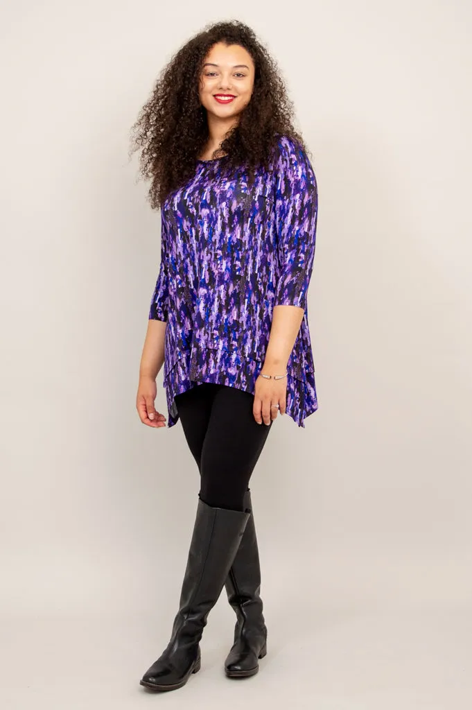 Kindness Tunic, Plum Rain, Bamboo - Final Sale sold by Blue Sky product image thumbnail 4