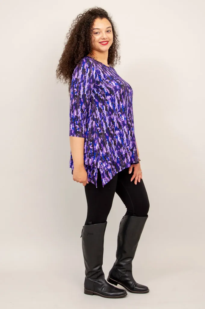 Kindness Tunic, Plum Rain, Bamboo - Final Sale sold by Blue Sky product image thumbnail 5