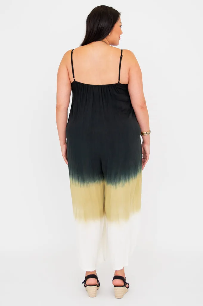 Ender Jumpsuit, Black Dip-Dye sold by Blue Sky product image thumbnail 4
