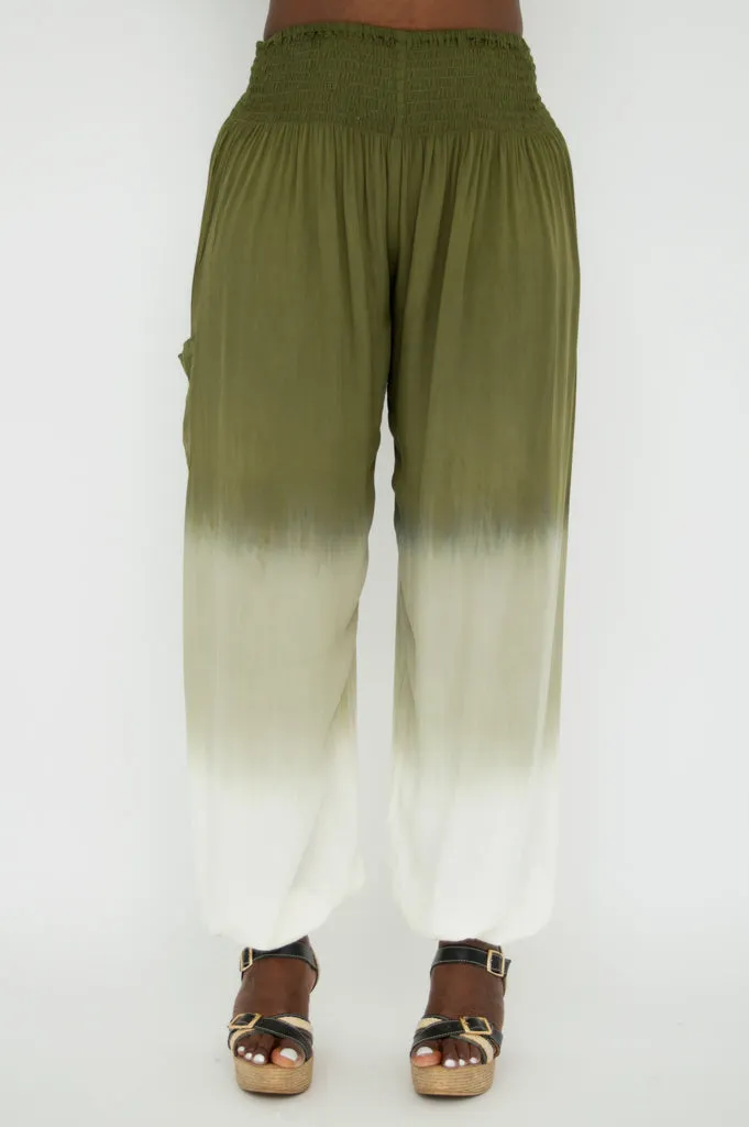 Embra Pant, Green Dip-Dye sold by Blue Sky product image thumbnail 2