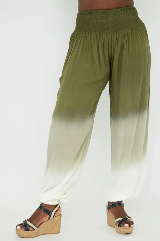 Embra Pant, Green Dip-Dye sold by Blue Sky product image thumbnail 3