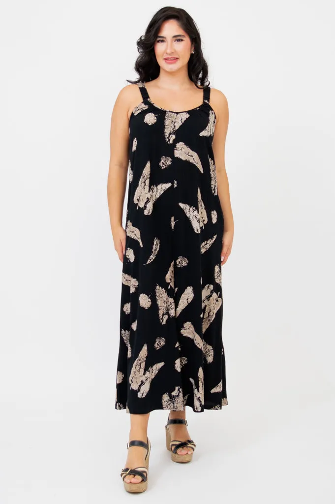 Joanna Jumpsuit, Shadow Leaf, Linen Bamboo sold by Blue Sky product image thumbnail 2