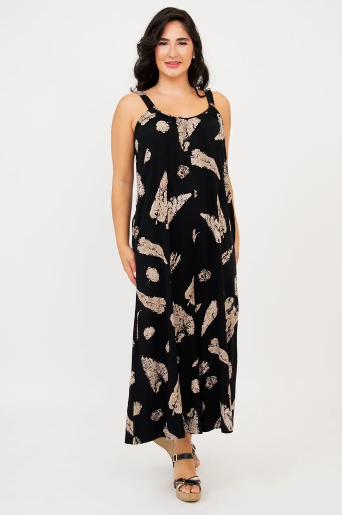 Joanna Jumpsuit, Shadow Leaf, Linen Bamboo sold by Blue Sky product image thumbnail 3