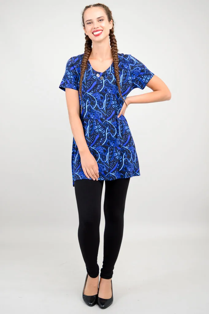 Vana Tunic, Ancient Dot, Bamboo - Final Sale sold by Blue Sky product image thumbnail 5