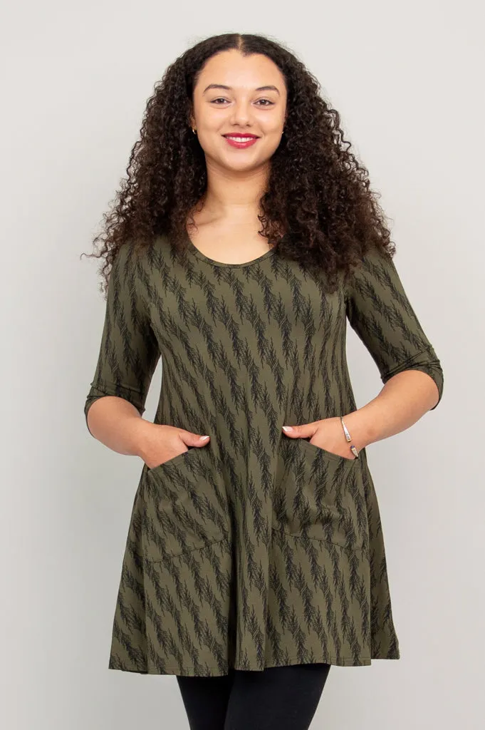 Veronica Tunic, Cedar Forest, Bamboo - Final Sale sold by Blue Sky