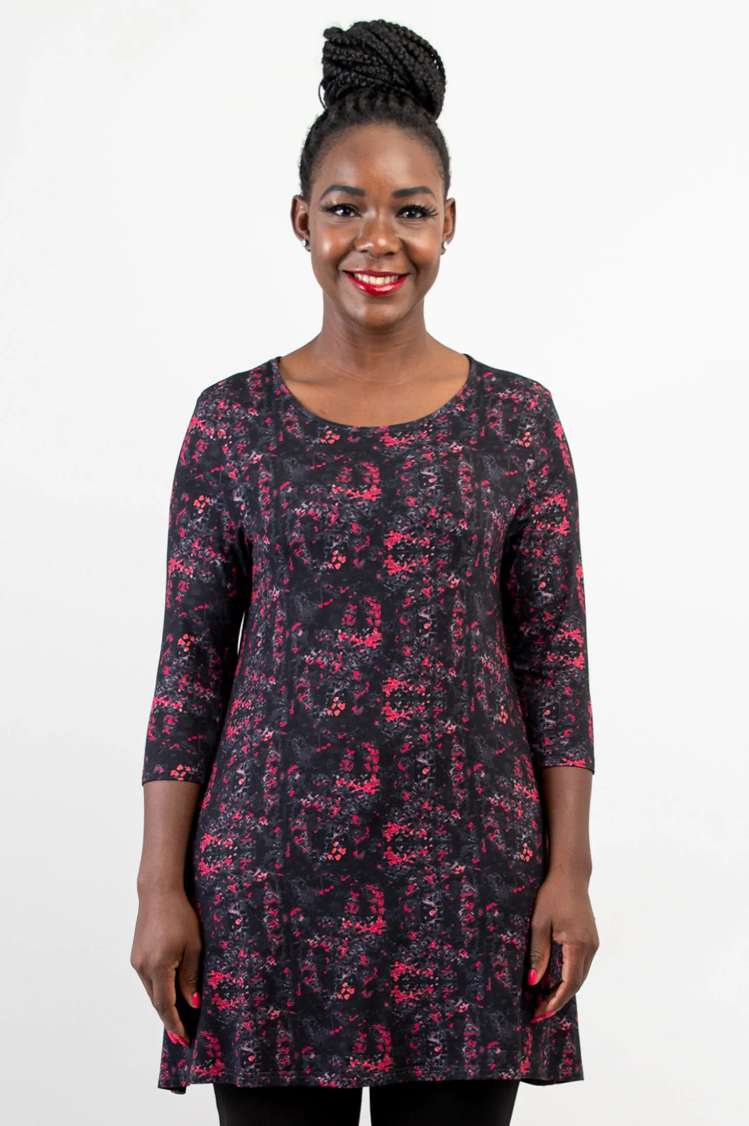 Perfect Tunic, Cherry Jam, Bamboo - Final Sale sold by Blue Sky product image thumbnail 2