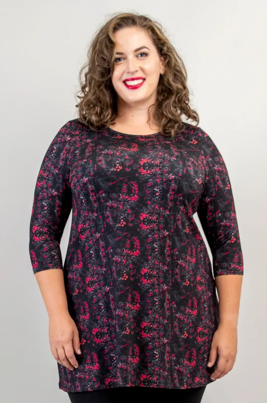 Perfect Tunic, Cherry Jam, Bamboo - Final Sale sold by Blue Sky