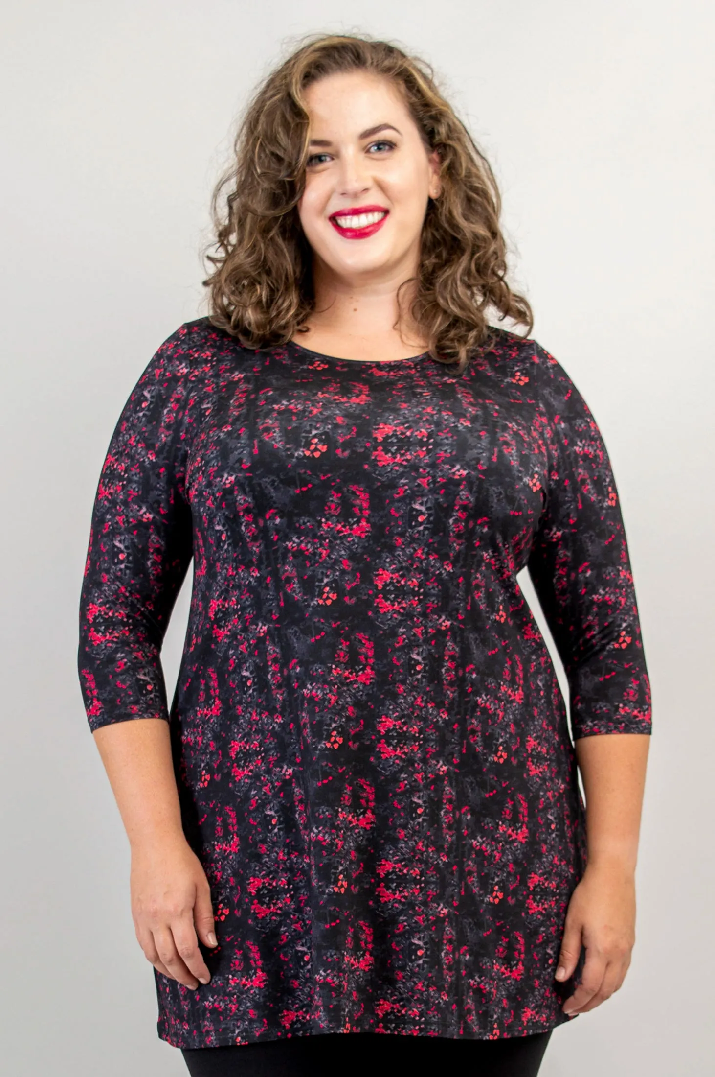 Perfect Tunic, Cherry Jam, Bamboo - Final Sale sold by Blue Sky