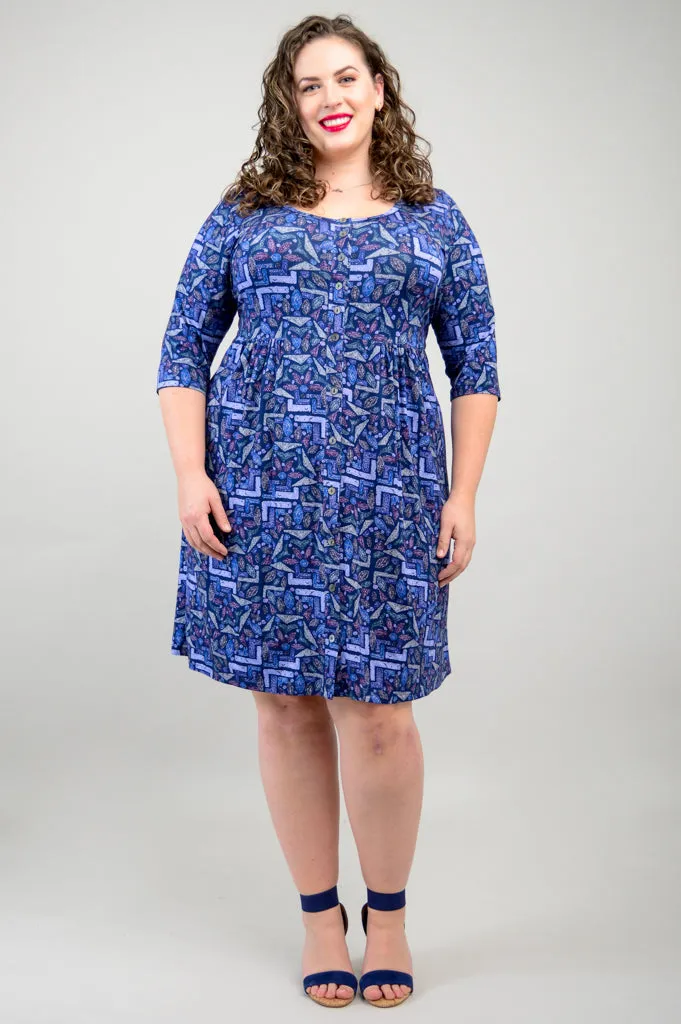 Nelly 3/4 Sleeve Dress, Motoca, Bamboo sold by Blue Sky product image thumbnail 4