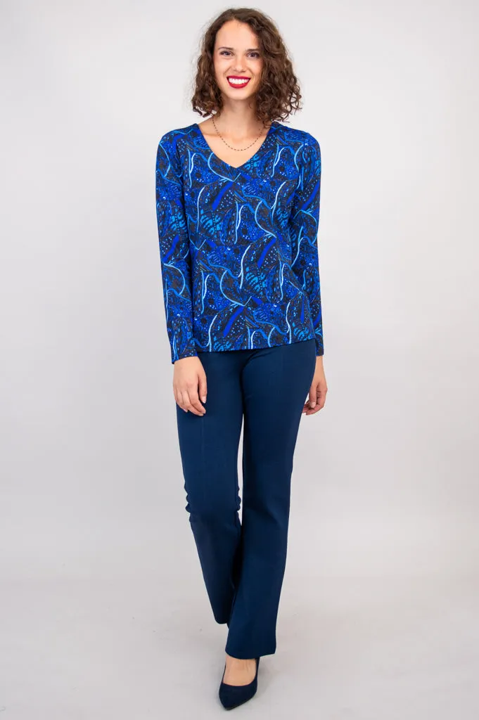 Mia Long Sleeve, Ancient Dot, Bamboo - Final Sale sold by Blue Sky product image thumbnail 4