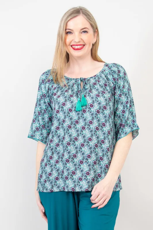 Luna Top, Tahili - Final Sale sold by Blue Sky