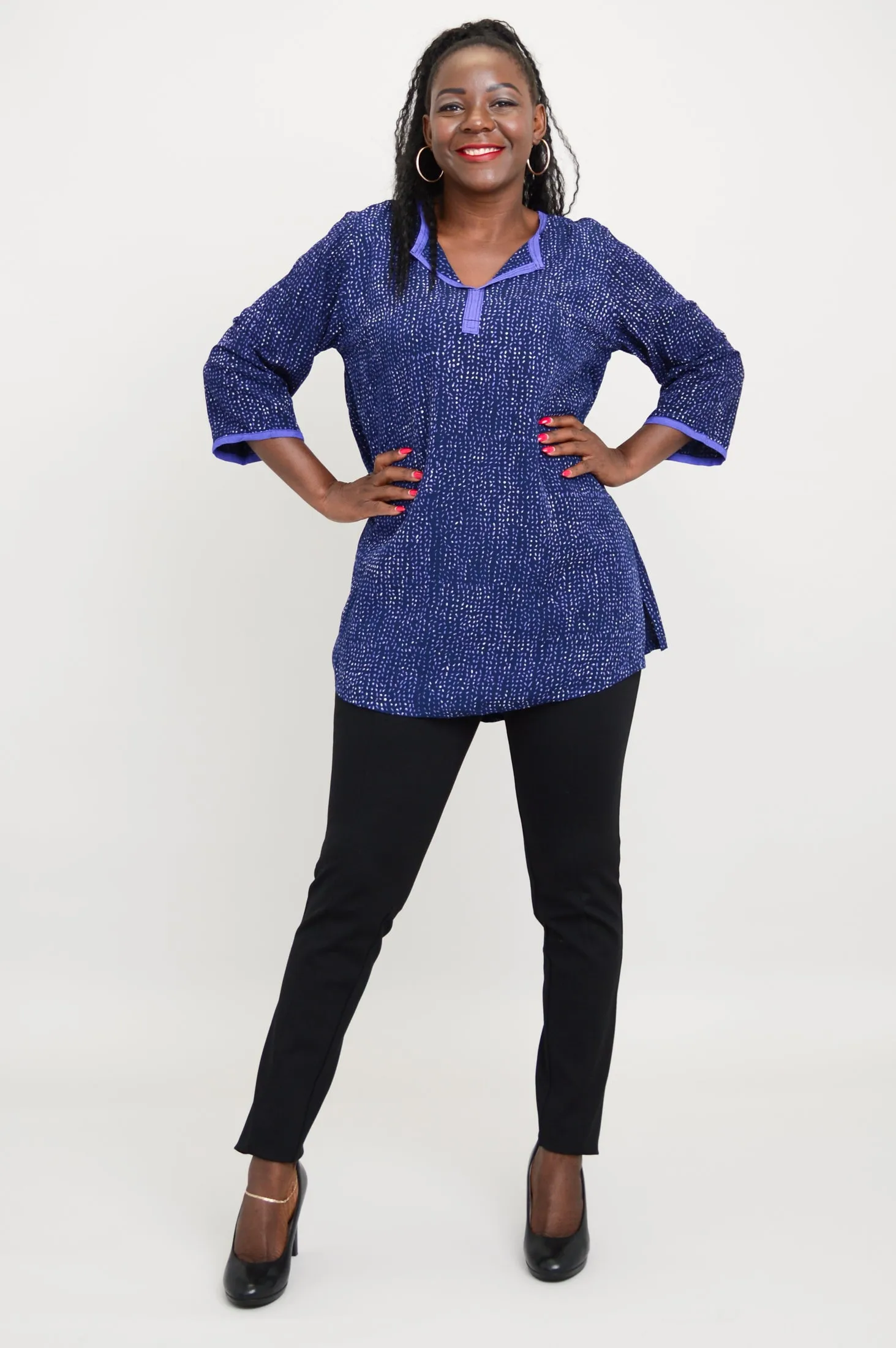 Kary Top, Akimi Purple - Final Sale sold by Blue Sky product image thumbnail 4