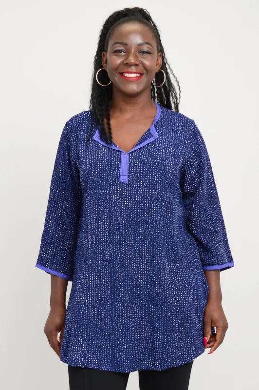 Kary Top, Akimi Purple sold by Blue Sky