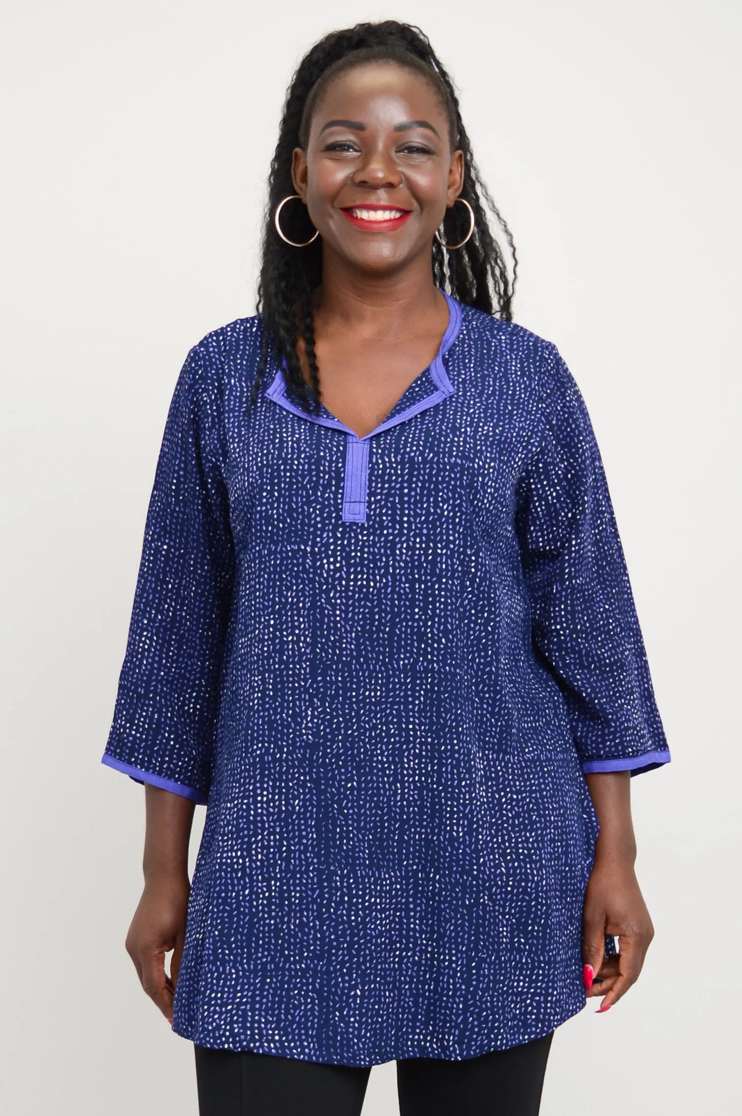 Kary Top, Akimi Purple - Final Sale sold by Blue Sky