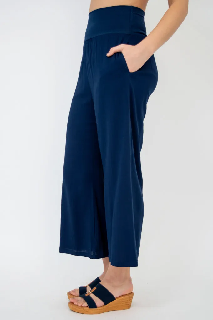 Landon Capri, Indigo, Linen Bamboo sold by Blue Sky product image thumbnail 2