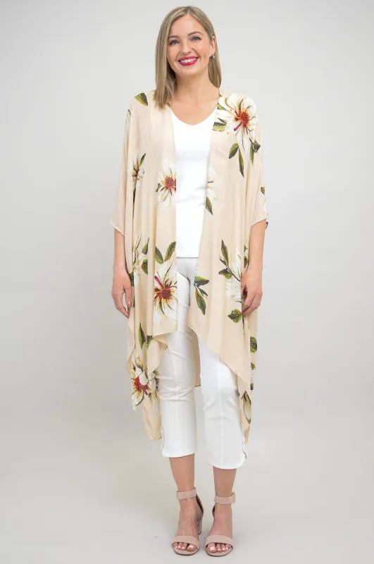 Darcy, Sand Floral, One Size sold by Blue Sky